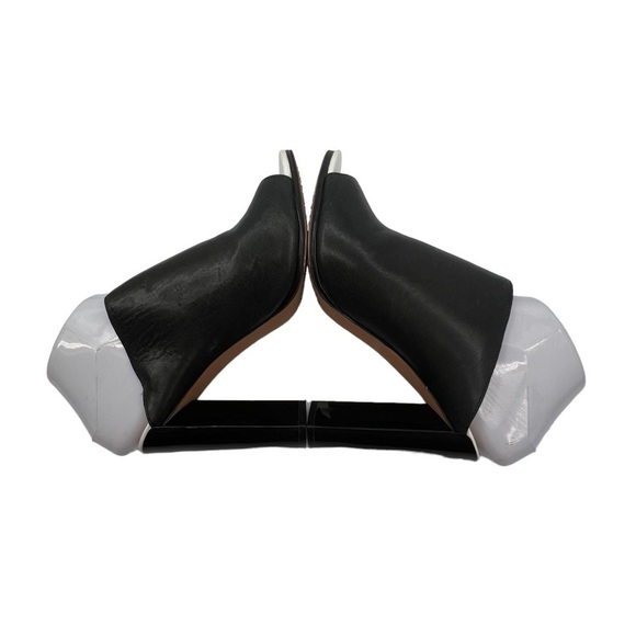 French Connection Black Meena Block Heel Mules Size 39 1/2 Women's - Picture 5 of 10